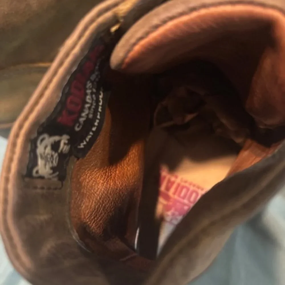 Kodiak Camel Brown Nubuck Waterproof Boots Women's 9 - Picture 9 of 14